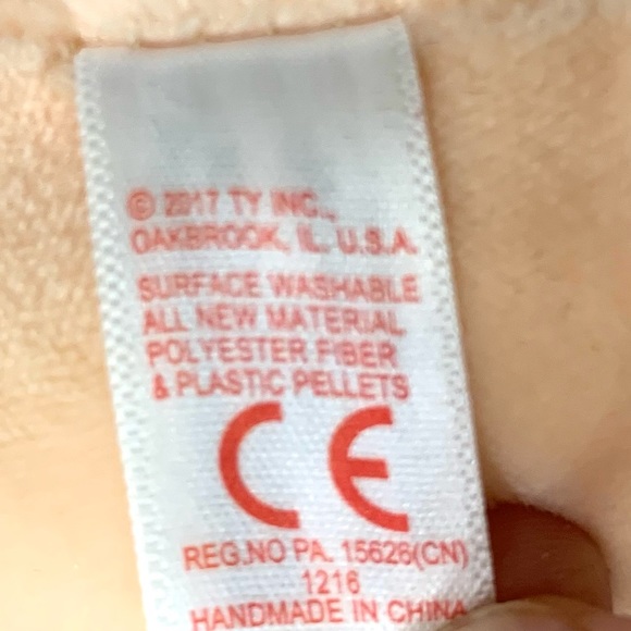 Ty Beanie Boos Rainbow the colorful Poodle - Picture 7 of 12